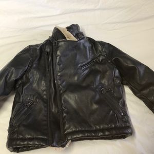 Zara boy leather Jacket
